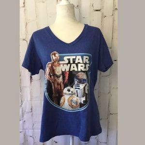 Women’s v-neck short sleeve Star Wars shirt